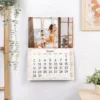 Calendario de pared personalizado grapado