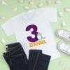 Camisetas personalizadas para niños algodón