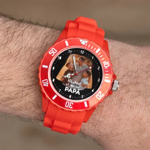 Reloj de pulsera deportivo personalizado