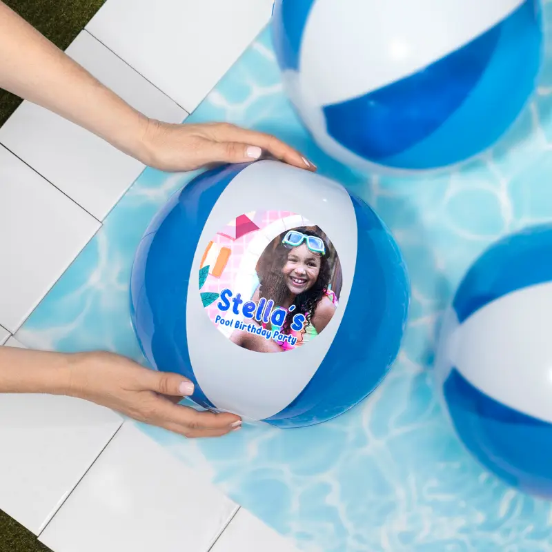 Pelota hinchable de playa personalizada