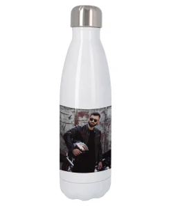 Termo de Acero Inoxidable Blanco Personalizable - Imagen 3