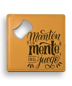 Posavasos de polipiel con abrebotellas - Imagen 4