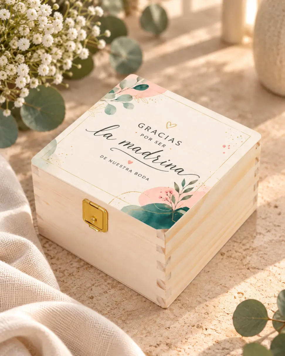 Caja de Madera Personalizada