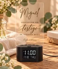 Reloj Despertador Luminoso