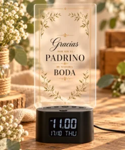 Reloj Despertador Luminoso