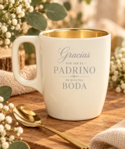 Taza Gold Grabada Personalizada