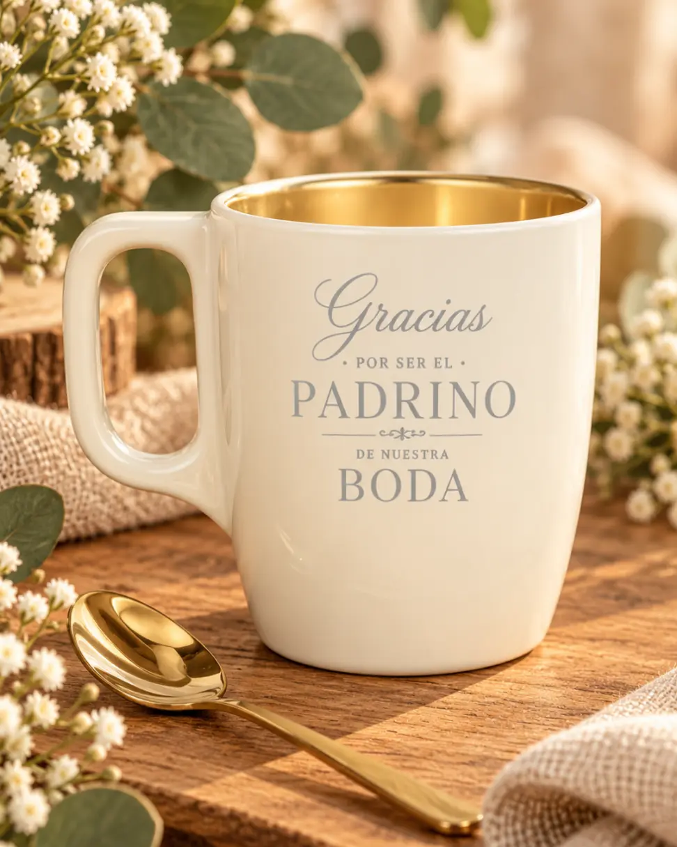Taza Gold Grabada Personalizada