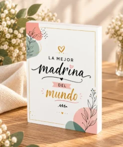 Bloque de Madera Personalizado