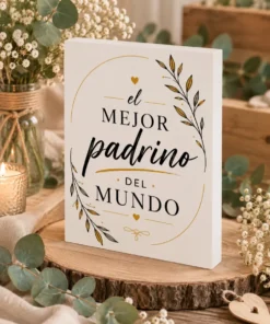 Bloque de Madera Personalizado