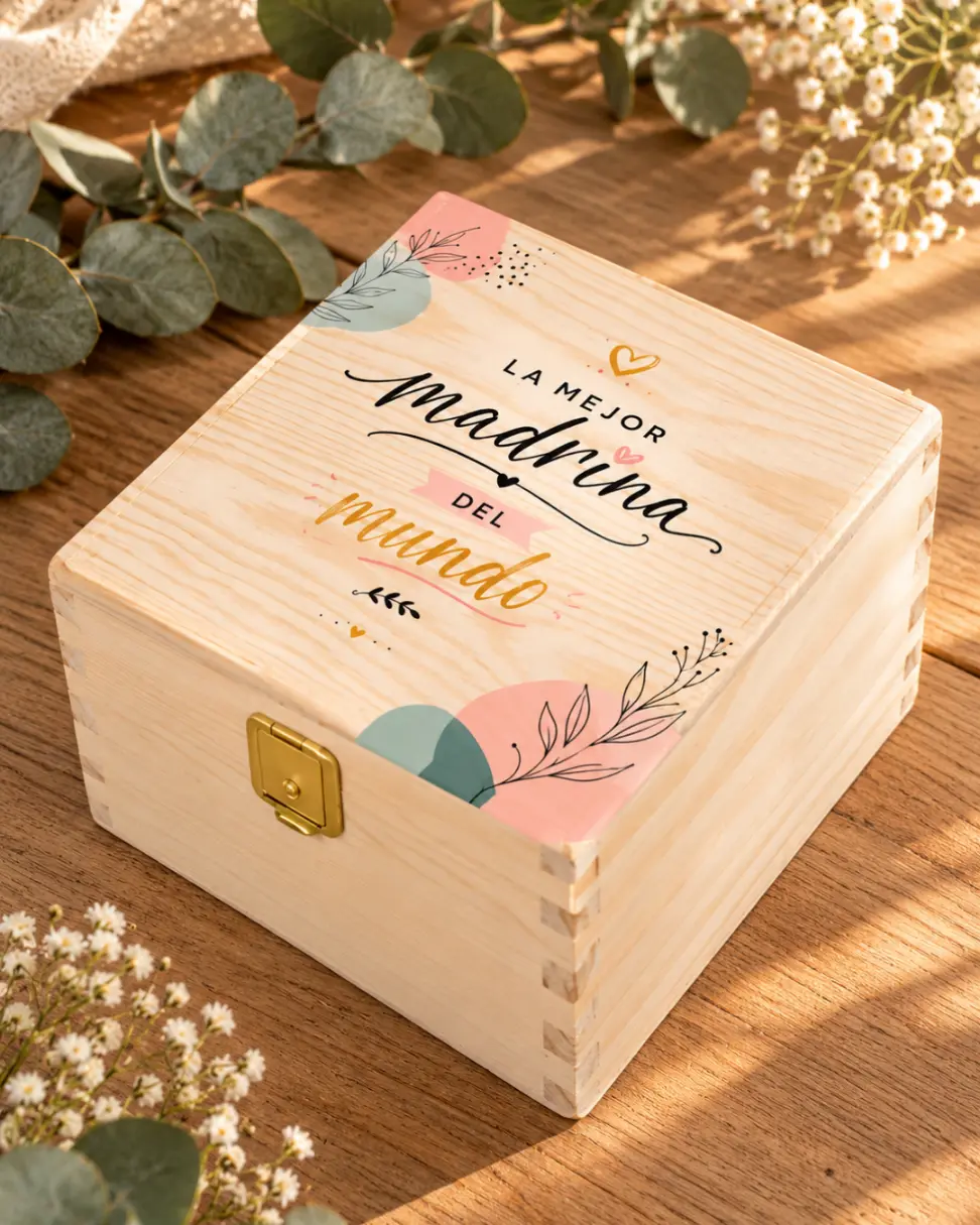 Caja de Madera Personalizada