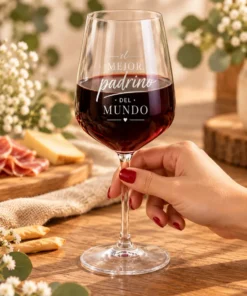 Copa de Vino Grabada