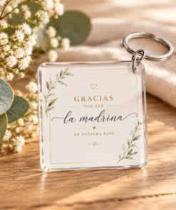 Llavero Metacrilato Personalizado