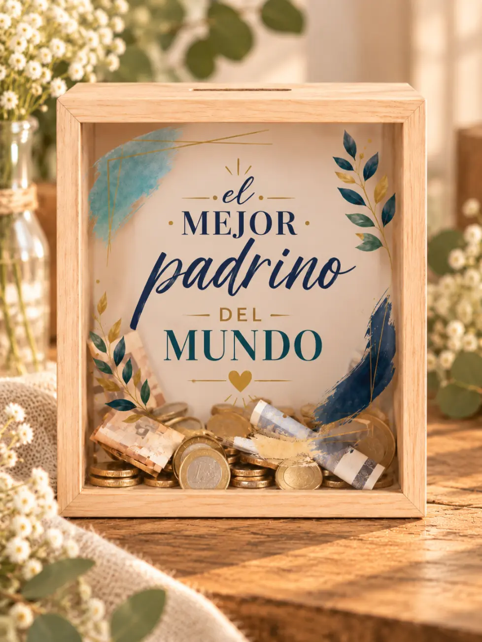Hucha De Madera