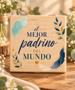 Caja De Madera Personalizada