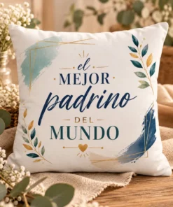 Cojín Personalizado Para Padrino