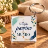 Llavero De Metacrilato Para Padrino