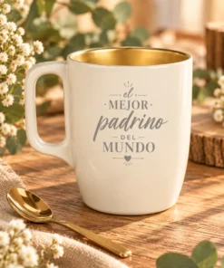 Taza Gold Grabada