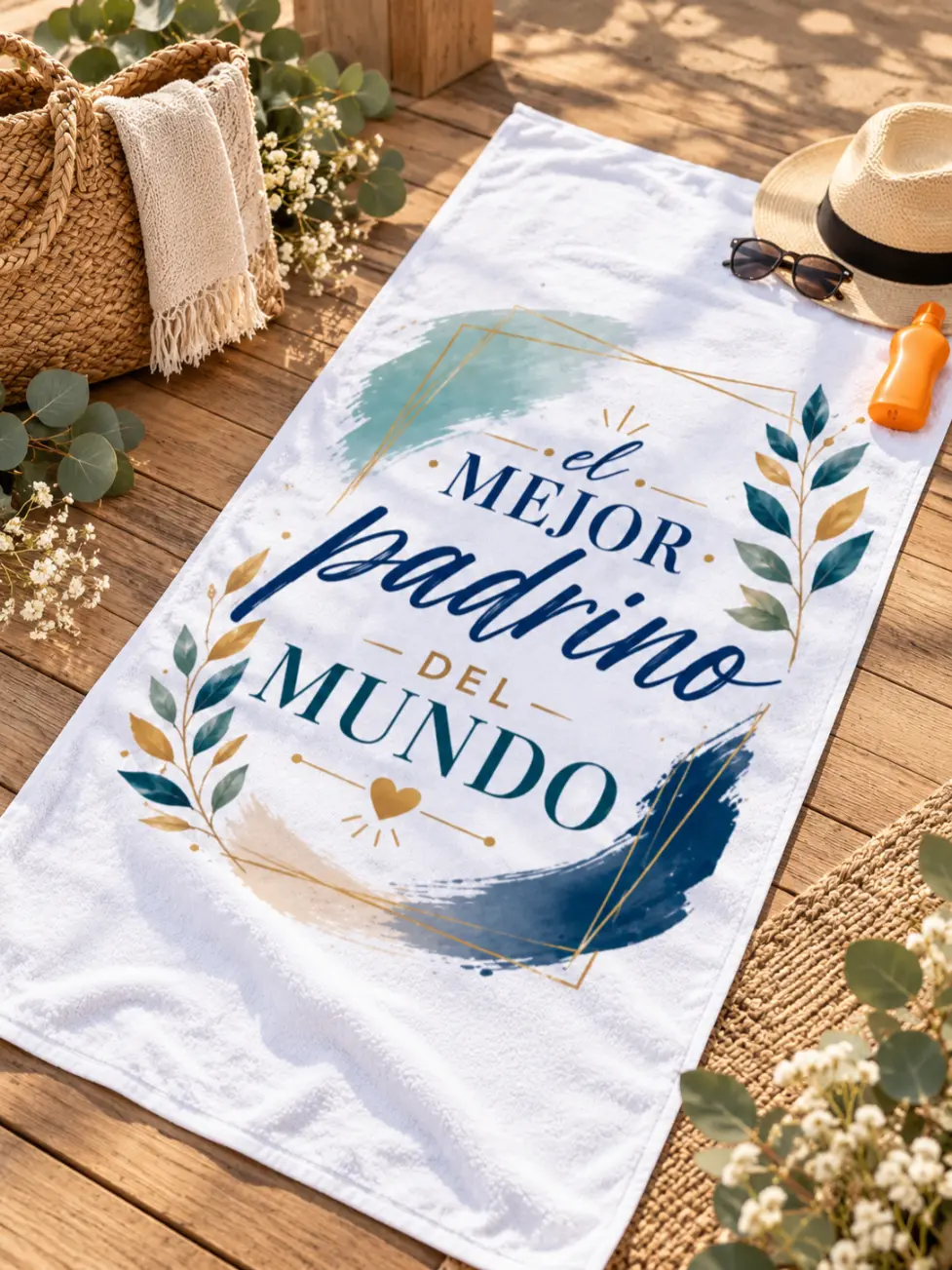 Toalla Personalizada Para Padrino