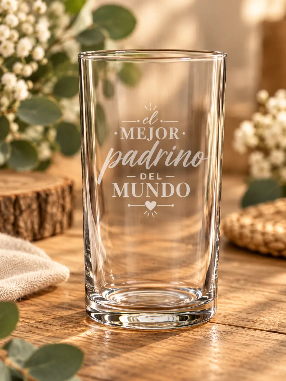 Vaso De Cóctel Personalizado Para Padrino