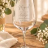 Copa De Vino Grabada Para Testigo