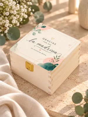 Caja de Madera Personalizada
