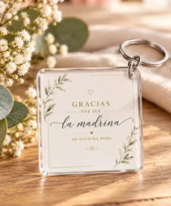 Llavero Metacrilato Personalizado
