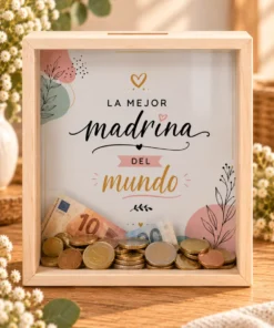 Hucha de Madera Personalizada
