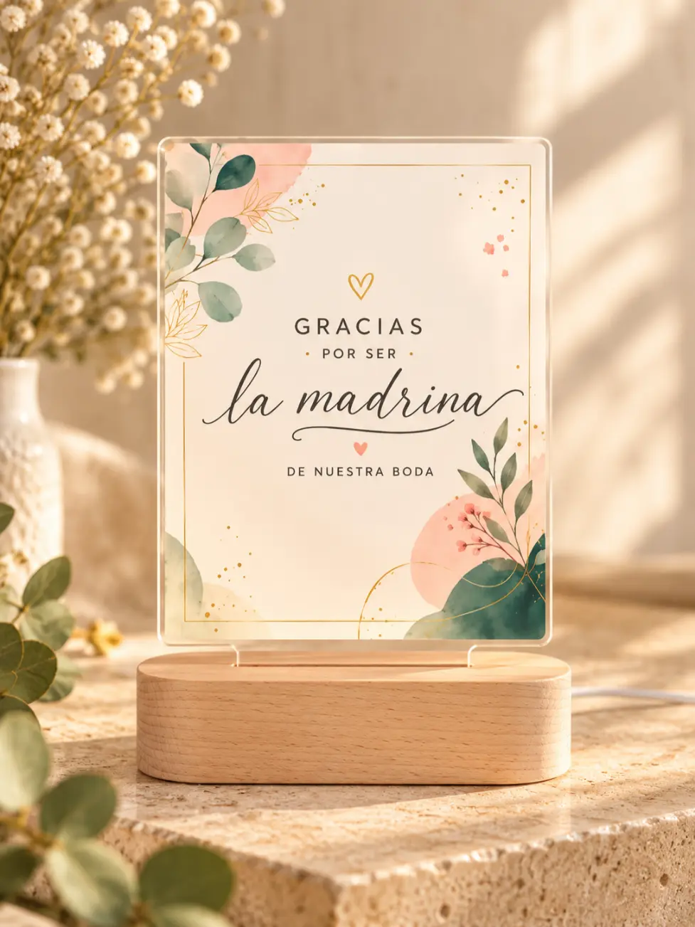 Lámpara LED Personalizada