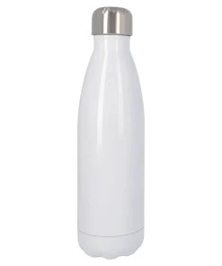 Alternative view of Termo de Acero Inoxidable Blanco Personalizable