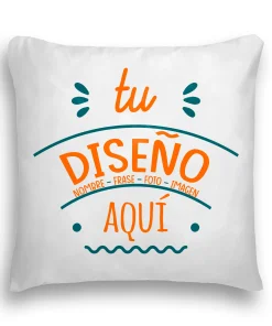 Cojín Personalizado con Relleno 35x35 cm