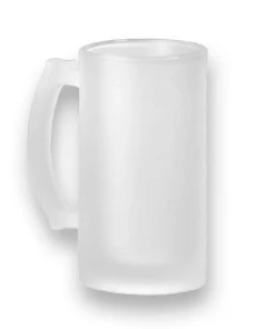Alternative view of Jarra de Cerveza de Cristal Esmerilado