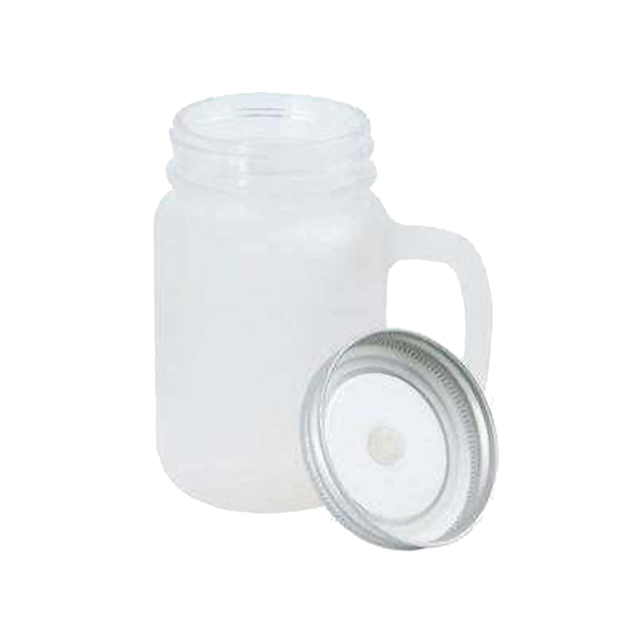Jarra con Tapa y Pajita de Cristal Esmerilado - Imagen 5