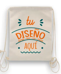 Mochila de Lino Personalizable
